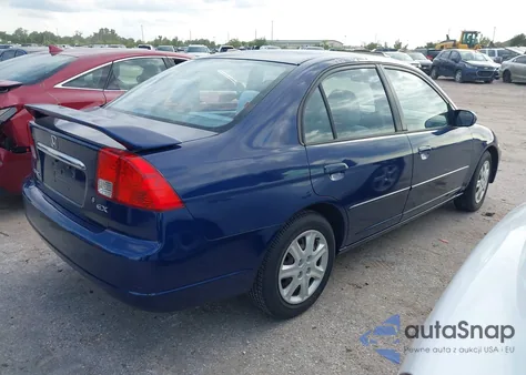 2003 Honda Civic Ex z USA, uszkodzony, nr VIN 2HGES26763H577018